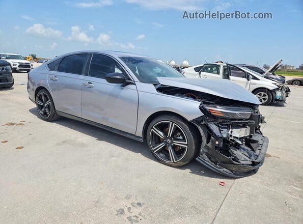 1HGCY2F53PA066939 2023 HONDA ACCORD Silver წინა მარჯვენა