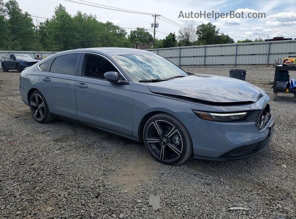 1HGCY2F53RA015489 2024 HONDA ACCORD Серый Передняя правая четверть