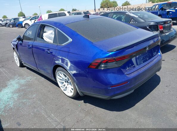 1HGCY2F53RA018649 2024 HONDA ACCORD Blue Trasero izquierdo