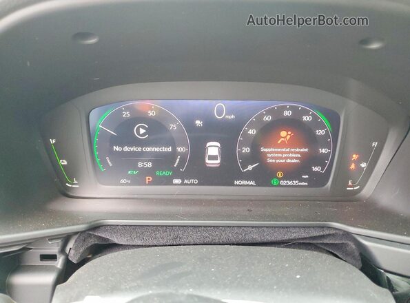 1HGCY2F53SA078212 2025 HONDA ACCORD Белый Вид щитка приборов