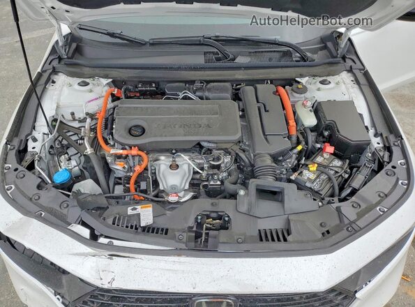 1HGCY2F53SA078212 2025 HONDA ACCORD Белый Вид задней части салона