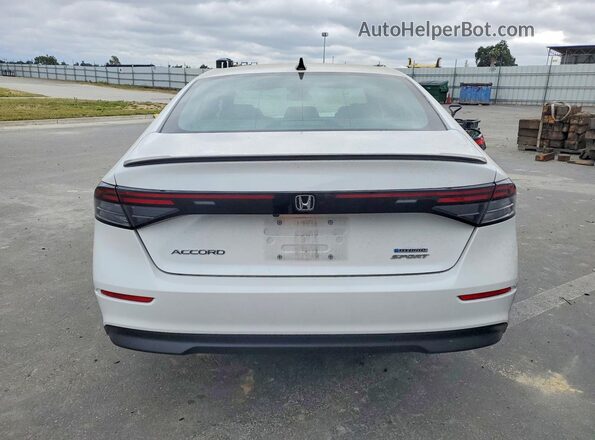 1HGCY2F53SA078212 2025 HONDA ACCORD Белый Вид сзади