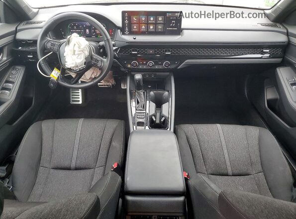 1HGCY2F53SA078212 2025 HONDA ACCORD Белый Вид панели приборов