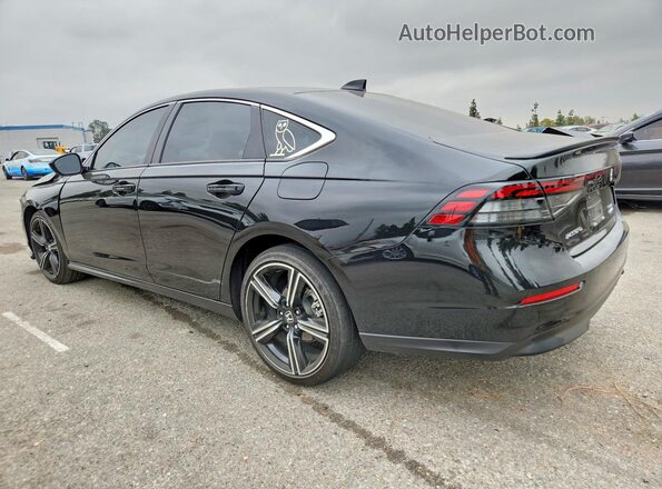 1HGCY2F53SA080400 2025 HONDA ACCORD Black Задня ліва чверть