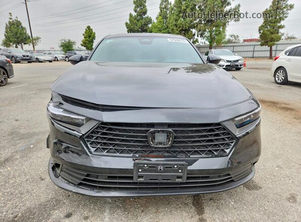 1HGCY2F53SA080400 2025 HONDA ACCORD Black Вид спереду