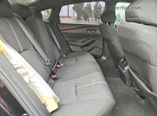 1HGCY2F53SA080400 2025 HONDA ACCORD Black Вид задніх сидінь