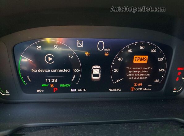 1HGCY2F53SA093826 2025 HONDA ACCORD Gray Սարքավորումների վահանակի տեսք