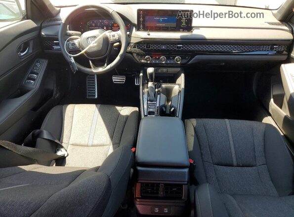 1HGCY2F53SA093826 2025 HONDA ACCORD Gray Առջևի վահանակի տեսք