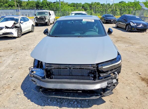 1HGCY2F53SA093826 2025 HONDA ACCORD Gray Դիմացի տեսք