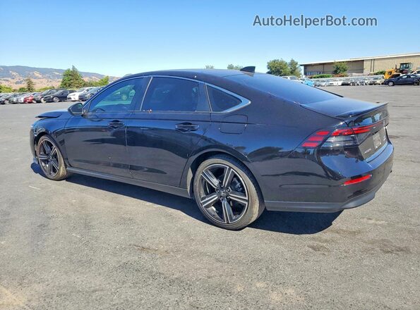 1HGCY2F54PA040124 2023 HONDA ACCORD Black Задня ліва чверть