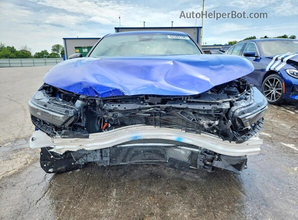 1HGCY2F54PA045758 2023 HONDA ACCORD Blue წინა ხედი