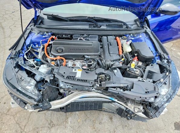 1HGCY2F54PA045758 2023 HONDA ACCORD Blue უკანა სალონის ხედი