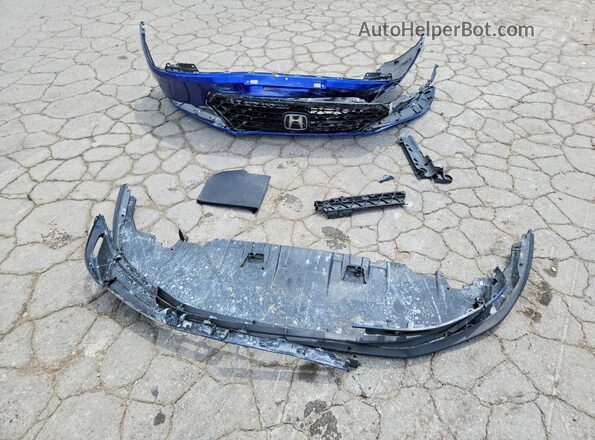 1HGCY2F54PA045758 2023 HONDA ACCORD Blue ძრავის განყოფილების ხედი