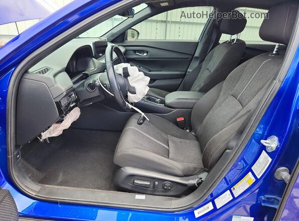 1HGCY2F54PA045758 2023 HONDA ACCORD Blue წინა სალონის ხედი