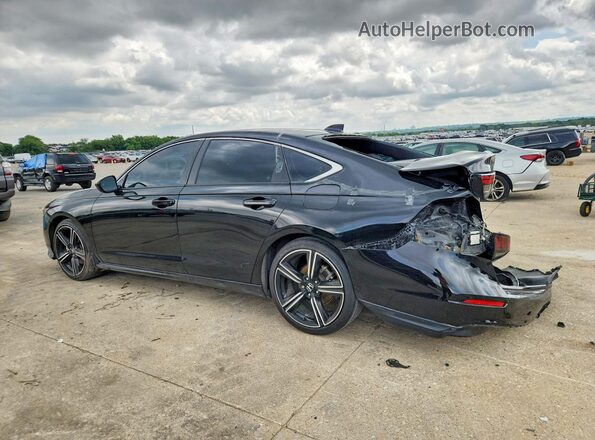1HGCY2F54PA066464 2023 HONDA ACCORD Black Rear left
