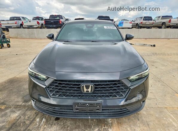 1HGCY2F54PA066464 2023 HONDA ACCORD Black Front view