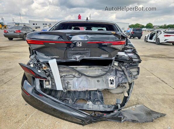 1HGCY2F54PA066464 2023 HONDA ACCORD Black Rear view