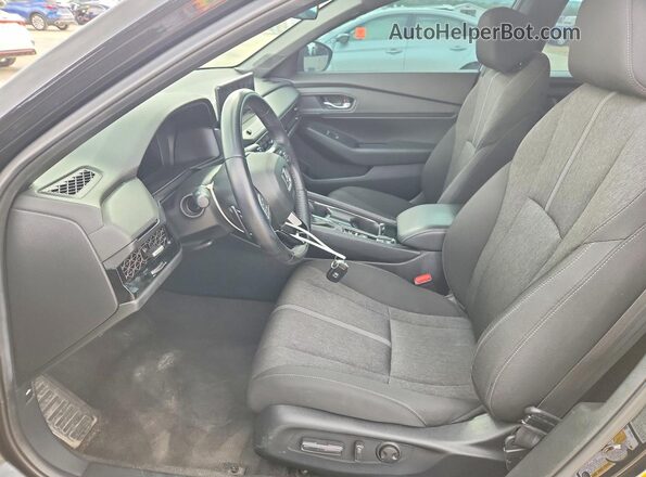 1HGCY2F54PA066464 2023 HONDA ACCORD Black Front interior view
