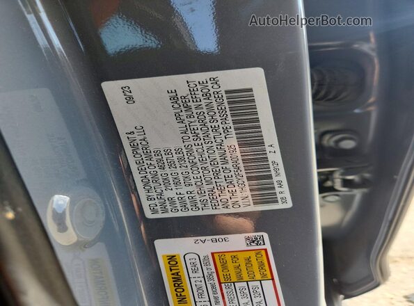 1HGCY2F54RA001925 2024 HONDA ACCORD Серебряный Вид подкапотного пространства