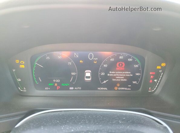 1HGCY2F54RA029305 2024 HONDA ACCORD White ხელსაწყოთა პანელის ხედი