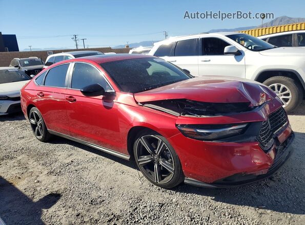 1HGCY2F54RA068962 2024 HONDA ACCORD Red Delantero derecho