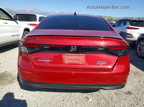 1HGCY2F54RA068962 2024 HONDA ACCORD Red Vista trasera