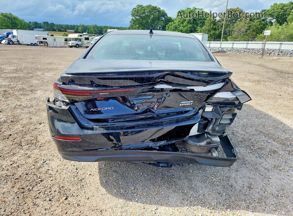 1HGCY2F54RA070291 2024 HONDA ACCORD Черный Вид сзади