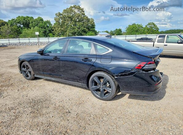 1HGCY2F54RA070291 2024 HONDA ACCORD Черный Задняя левая четверть