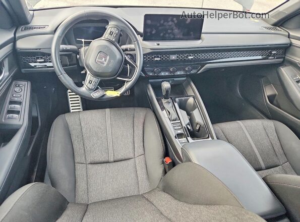 1HGCY2F54RA070291 2024 HONDA ACCORD Черный Вид панели приборов
