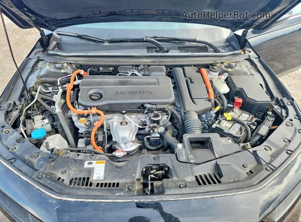 1HGCY2F54RA070291 2024 HONDA ACCORD Черный Вид задней части салона