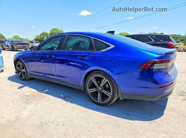1HGCY2F54RA087320 2024 HONDA ACCORD Синий Задняя левая четверть