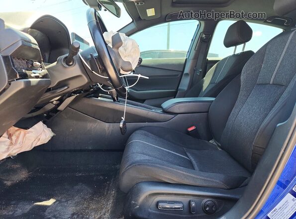 1HGCY2F54RA087320 2024 HONDA ACCORD Синий Вид салона спереди