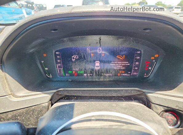 1HGCY2F54RA087320 2024 HONDA ACCORD Синий Вид щитка приборов