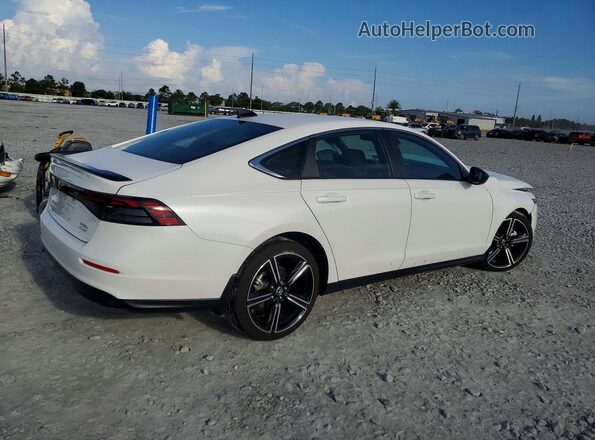 1HGCY2F54SA008430 2025 HONDA ACCORD Белый Задняя правая четверть