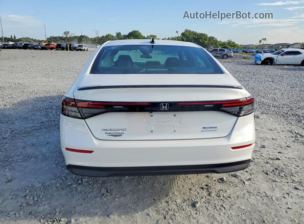 1HGCY2F54SA008430 2025 HONDA ACCORD Белый Вид сзади