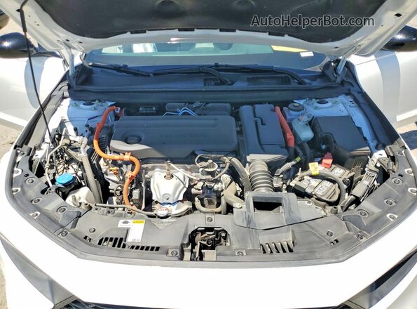 1HGCY2F54SA010856 2025 HONDA ACCORD White Սալոնի հետևի տեսք