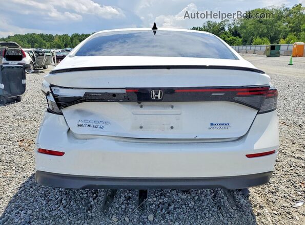 1HGCY2F54SA031920 2025 HONDA ACCORD Белый Вид сзади