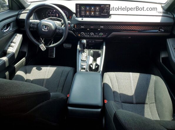 1HGCY2F54SA031920 2025 HONDA ACCORD Белый Вид панели приборов