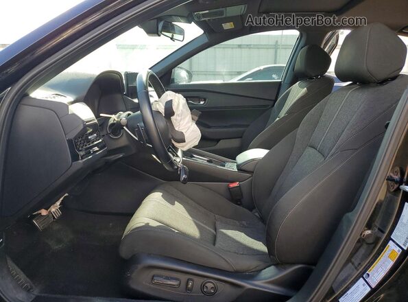 1HGCY2F54SA035031 2025 HONDA ACCORD Black Вид салону спереду