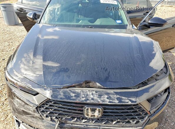 1HGCY2F54SA035031 2025 HONDA ACCORD Black Вид задньої частини салону