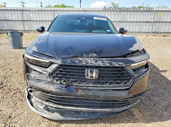 1HGCY2F54SA035031 2025 HONDA ACCORD Black Вид спереду