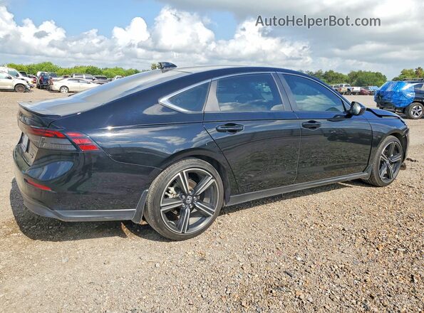 1HGCY2F54SA035031 2025 HONDA ACCORD Black Задня права чверть
