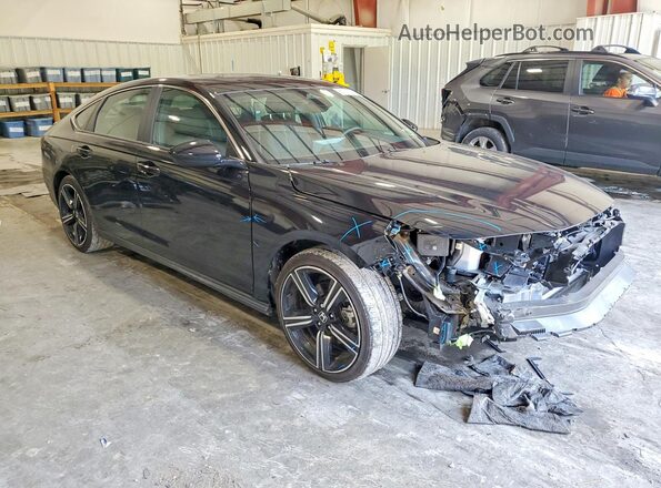 1HGCY2F54SA045753 2025 HONDA ACCORD Black Przód prawy