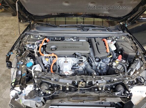 1HGCY2F54SA045753 2025 HONDA ACCORD Black Widok wnętrza z tyłu