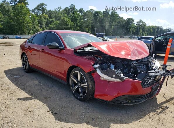 1HGCY2F54SA075190 2025 HONDA ACCORD Red Front right