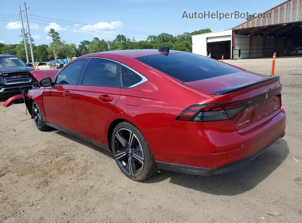 1HGCY2F54SA075190 2025 HONDA ACCORD Red Rear left