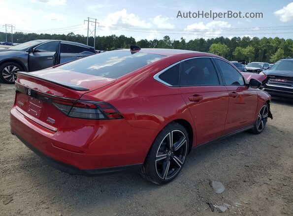 1HGCY2F54SA075190 2025 HONDA ACCORD Red Rear right