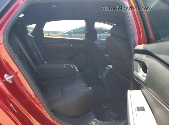 1HGCY2F54SA075190 2025 HONDA ACCORD Red Rear seats view