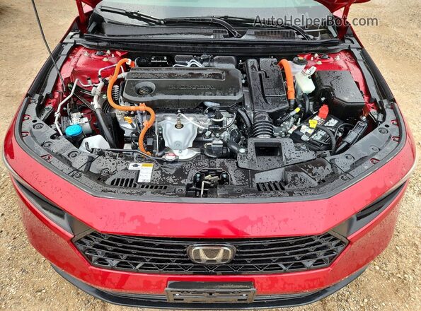 1HGCY2F54TA002466 2026 HONDA ACCORD Red Rear interior view