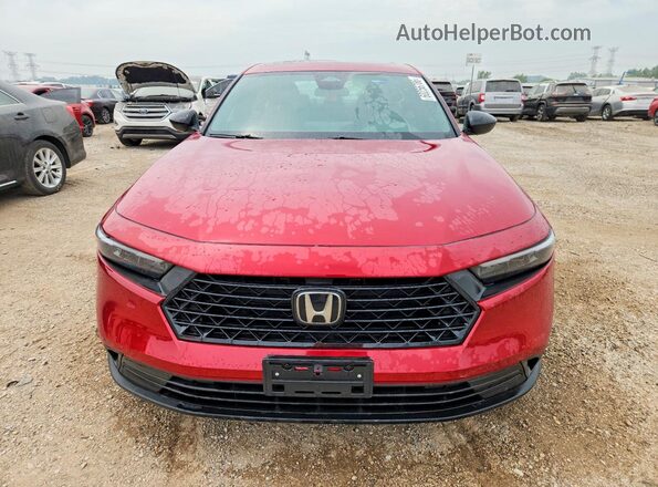 1HGCY2F54TA002466 2026 HONDA ACCORD Red Front view